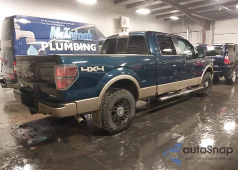 2013 Ford F-150 Lariat from USA, damaged, VIN 1FTFW1EF7DFA74448